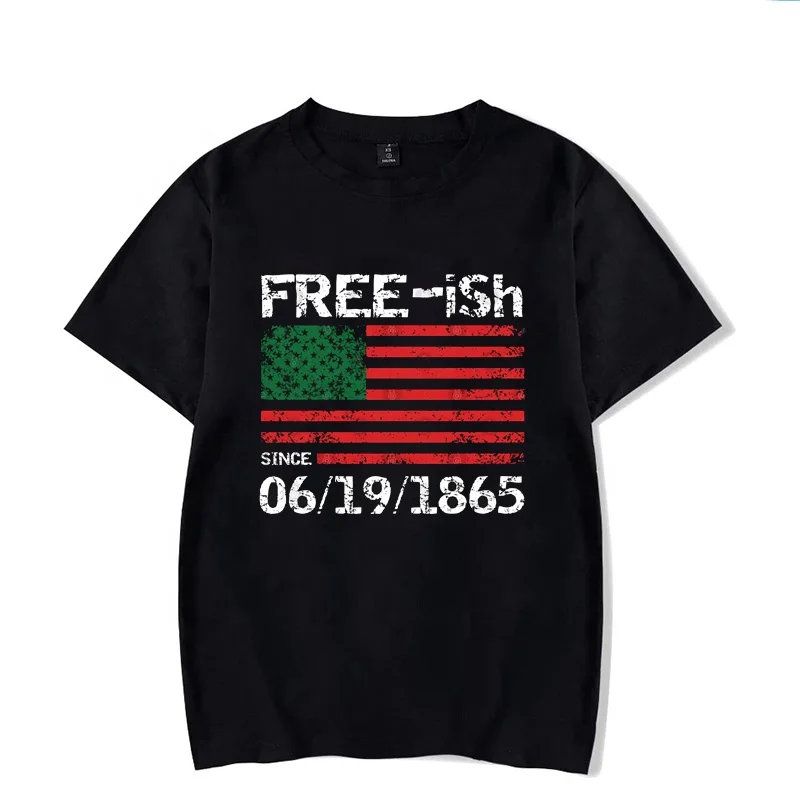 Wholesale Juneteenth July Girl Women Clothing Graphic Tees Printed Luxury Custom Fitness Women's Cotton T-shirt, Black white gray dark blue red
Wholesale Juneteenth July Girl Women Clothing Graphic Tees Printed Luxury Custom Fitness Women's Cotton T-shirt, Black white gray dark blue red