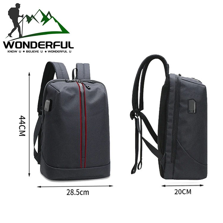 Polyester Outdoor Fashion Leisure Men Waterproof Business Travel Laptop Backpack With USB Charging
Polyester Outdoor Fashion Leisure Men Waterproof Business Travel Laptop Backpack With USB Charging