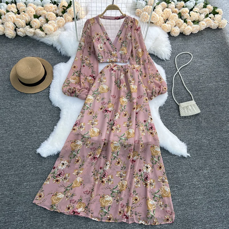 2022 Summer Bohemian Style High Waist Pleated Two Piece Set Long Maxi Elegant Casual Dress Summer Dresses Women Lady Elegant
2022 Summer Bohemian Style High Waist Pleated Two Piece Set Long Maxi Elegant Casual Dress Summer Dresses Women Lady Elegant