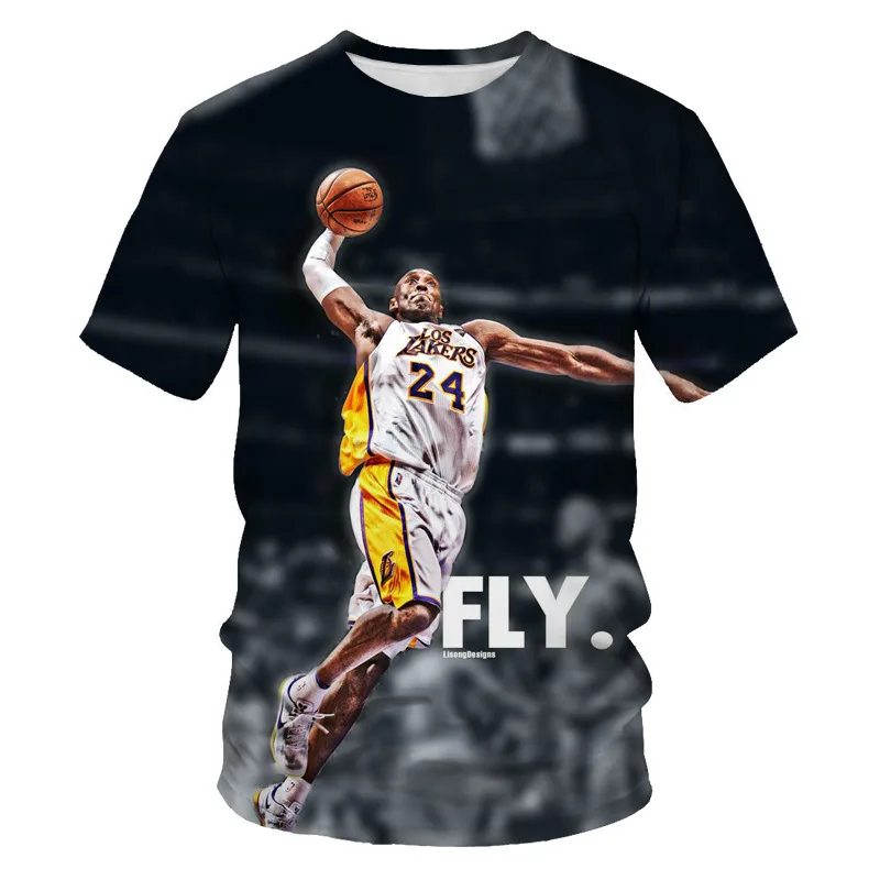 2021 Custom Kobe Laker Basketball Star High Quaility 3D print for men T shirt, Mix color
2021 Custom Kobe Laker Basketball Star High Quaility 3D print for men T shirt, Mix color