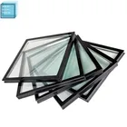 Balcony clear tempered glass 12mm toughened Energy-Saving Insulating Glass for fence panels