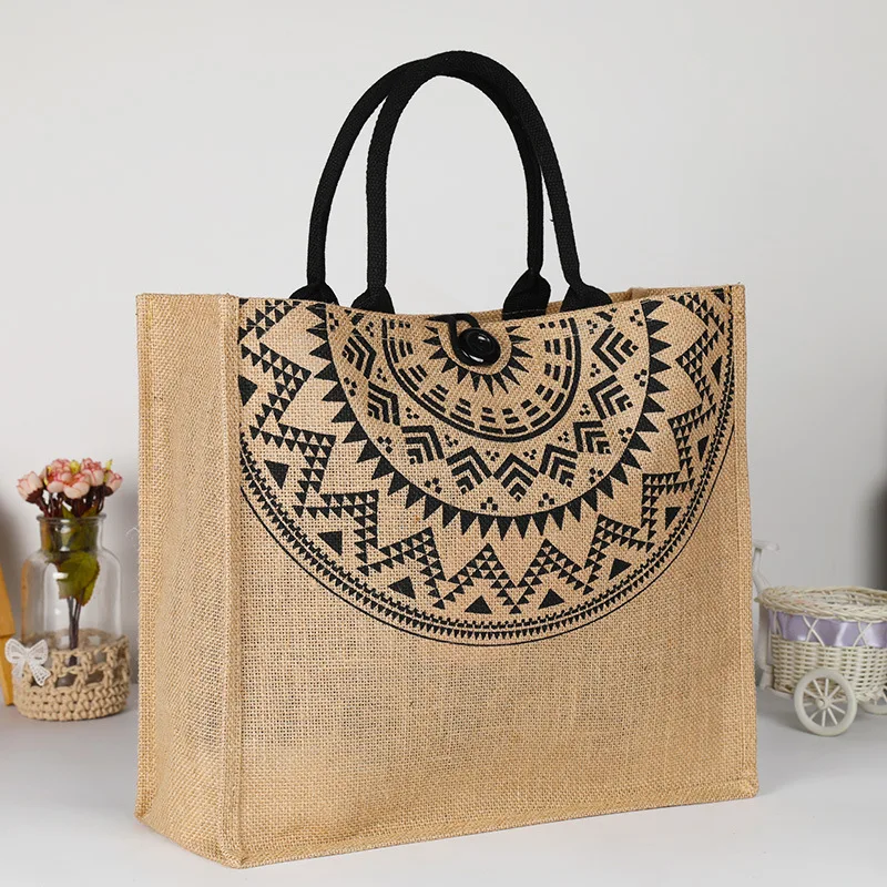 Factory Custom Simple Summer Cheap Cotton Linen Tote Bag Washable Shopping Bag Female Bolsos Para Mujeres
Factory Custom Simple Summer Cheap Cotton Linen Tote Bag Washable Shopping Bag Female Bolsos Para Mujeres