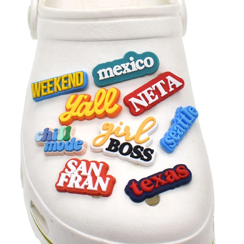 American Hot Sale English phrase VIP Words DIY Phone Case croc Shoe Charm Decorations, As picture
American Hot Sale English phrase VIP Words DIY Phone Case croc Shoe Charm Decorations, As picture