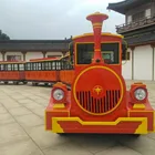 theme park hot sale mini passenger tour trackless tourist big sightseeing electric Train ride
