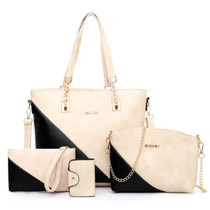 4 in 1 set PU leather travel bag high quality leather bag famous brand leather tote bag
4 in 1 set PU leather travel bag high quality leather bag famous brand leather tote bag