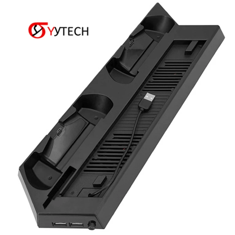 SYYTECH Dissipate Heat Charging Stand Cooling Fan for PS4 Slim Console Replacement Repair Accessories Game
SYYTECH Dissipate Heat Charging Stand Cooling Fan for PS4 Slim Console Replacement Repair Accessories Game