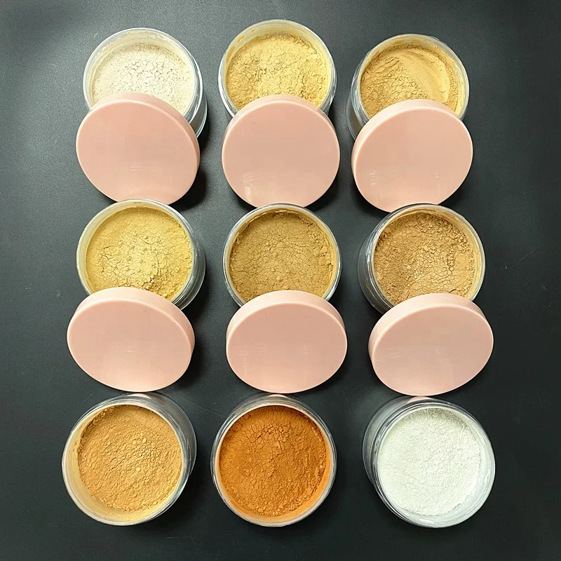 new arrival oil control private label loose powder makeup colors with pink top high quality setting powder
new arrival oil control private label loose powder makeup colors with pink top high quality setting powder