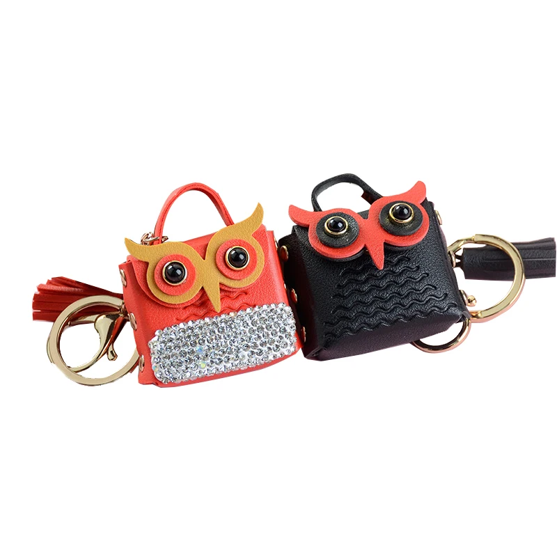 Wholesale kawaii owl coin purse keychain women bling sequins diamond coin pouch with tassel
Wholesale kawaii owl coin purse keychain women bling sequins diamond coin pouch with tassel