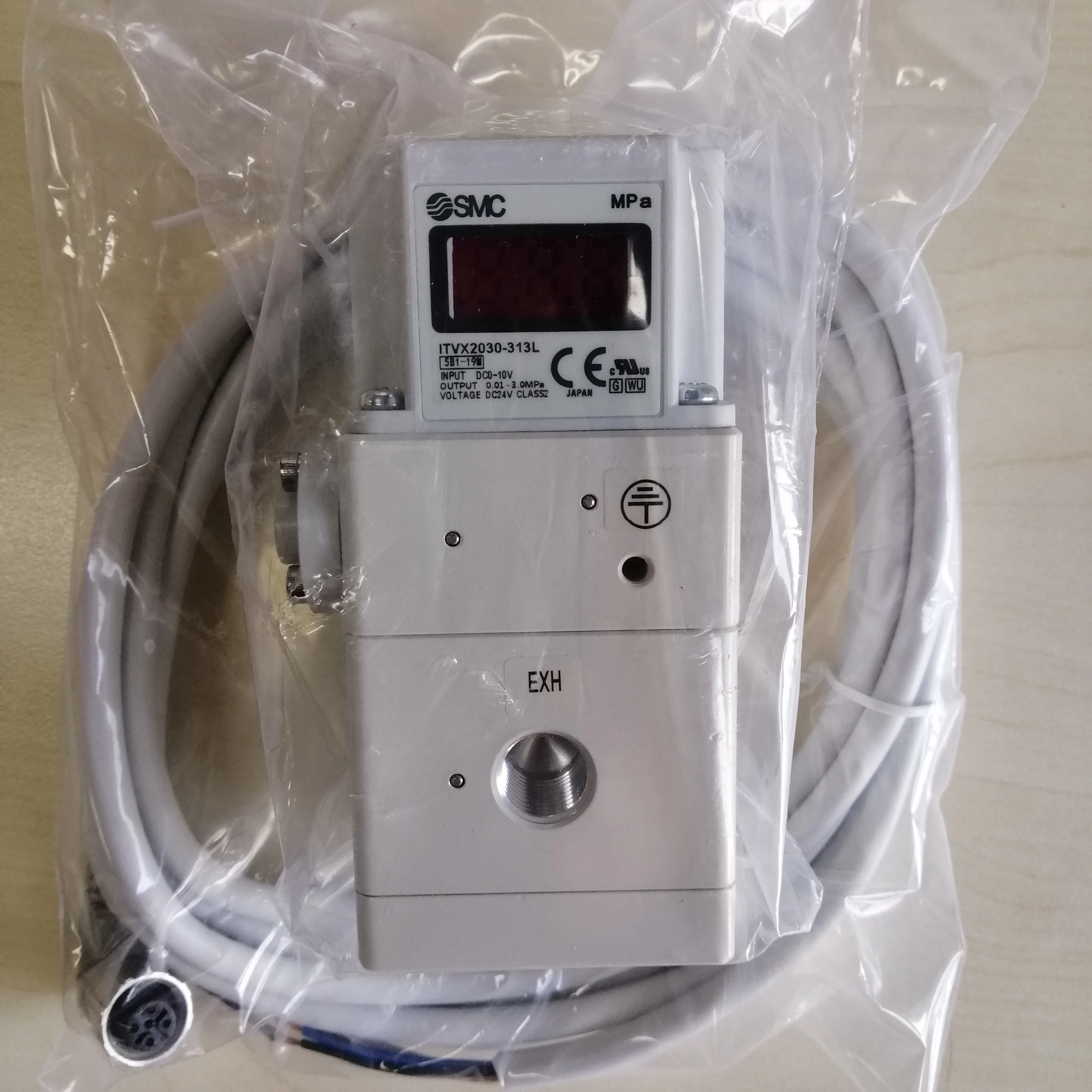 SMC proportional valve ITVX2030-313L ITVX2030-313BS for Fiber laser cutting machine
SMC proportional valve ITVX2030-313L ITVX2030-313BS for Fiber laser cutting machine