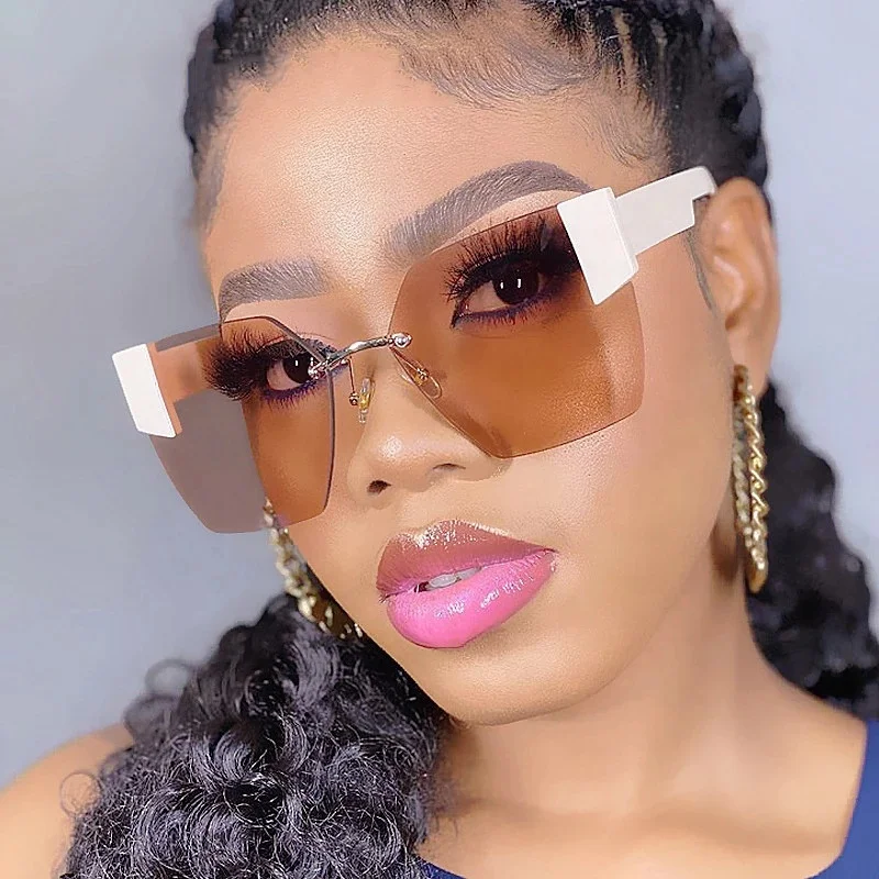 2203 Luxury Brand Rimless Square Sunglasses For Women Hot-Sale Gradient Sunglasses 2021, As shown
2203 Luxury Brand Rimless Square Sunglasses For Women Hot-Sale Gradient Sunglasses 2021, As shown