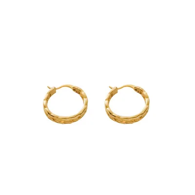 New Classic Design 18K Gold Plated Link Chain Hoop Earrings Personalized Cuban Chain Small Hoop Earrings
New Classic Design 18K Gold Plated Link Chain Hoop Earrings Personalized Cuban Chain Small Hoop Earrings