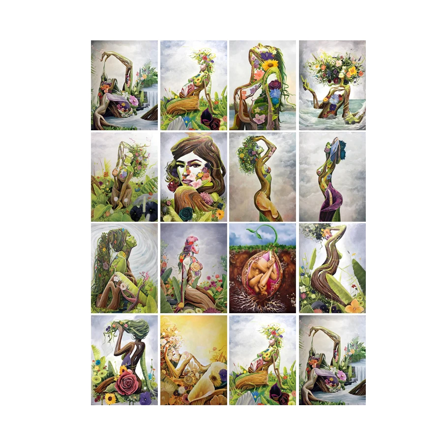 Woman With Flowers 5D Diamond Mosaic Full Drill Abstract Portrait Cross Stitch Kits DIY Diamond Painting Home Decoration Gift
Woman With Flowers 5D Diamond Mosaic Full Drill Abstract Portrait Cross Stitch Kits DIY Diamond Painting Home Decoration Gift