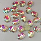 Organic Gemstones Gold Bottom Non Hot Fix Stone Top Sell AB Rhinestone Sparkle Bling Discount Factory Direct