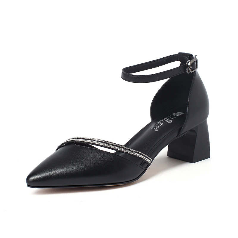 Universe K083 New Arrival Pointed Toe Ladies Pumps Square Heels Ankle Strap Genuine Leather Dress Shoes Women
Universe K083 New Arrival Pointed Toe Ladies Pumps Square Heels Ankle Strap Genuine Leather Dress Shoes Women