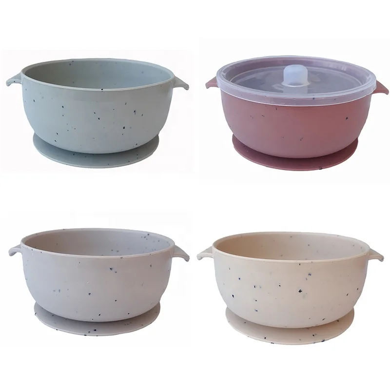 Custom Speckled Baby Suction Bowl Baby silicon suction bowl CPC BPA Free Strong Speckled Silicone Suction Bowl, Customized
Custom Speckled Baby Suction Bowl Baby silicon suction bowl CPC BPA Free Strong Speckled Silicone Suction Bowl, Customized