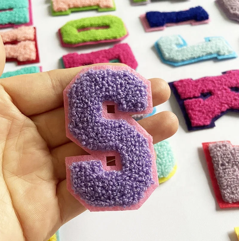 In Stock Garment Accessory 7cm Tall Sew On Felt Alphabet Letter Patch Embroidery Chenille Patch, Custom color
In Stock Garment Accessory 7cm Tall Sew On Felt Alphabet Letter Patch Embroidery Chenille Patch, Custom color