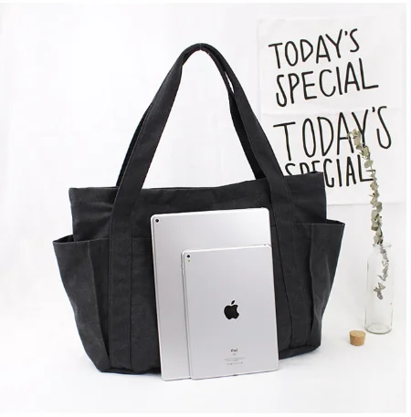 Multifunction Canvas Weekend Bag Work School Book Handbag Tote Bag Shoulder Bag for Women
Multifunction Canvas Weekend Bag Work School Book Handbag Tote Bag Shoulder Bag for Women