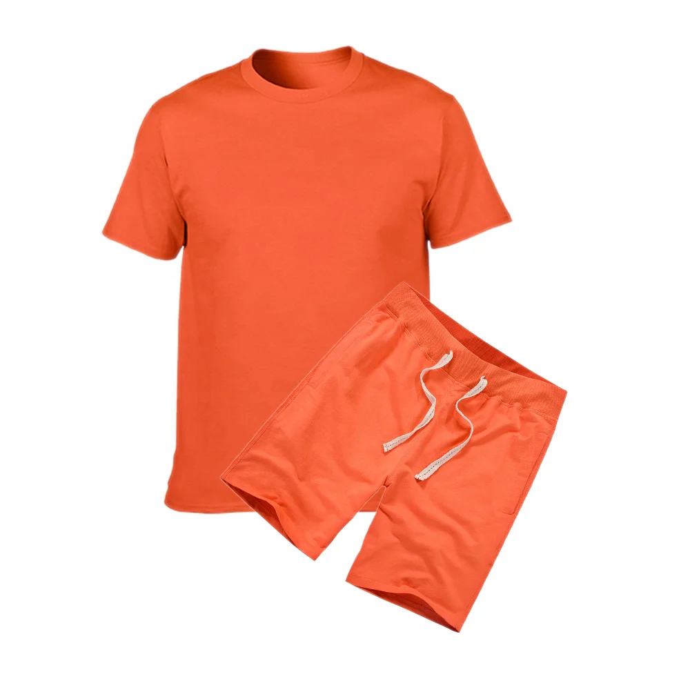New Hot Sale Men Tracksuit Set Short Sleeve T Shirts & Shorts Set Summer Two Piece Shorts Set, Stock color /custom color 
New Hot Sale Men Tracksuit Set Short Sleeve T Shirts & Shorts Set Summer Two Piece Shorts Set, Stock color /custom color