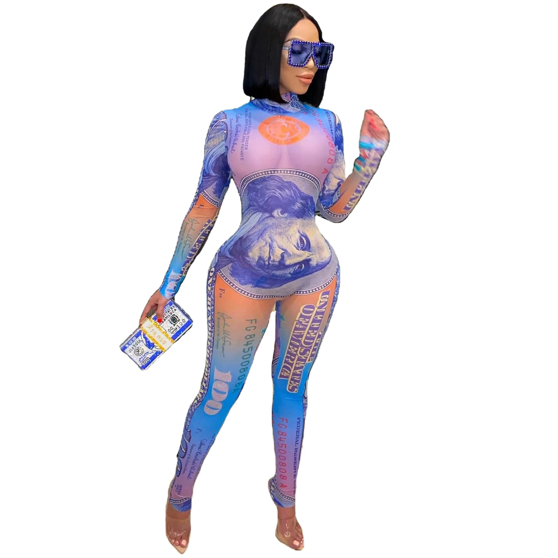 X01771C See-Through Aesthetic Graphic Bodycon Jumpsuits Women Fall Casual Mesh Streetwear Rompers Female Elastic Active, Black
X01771C See-Through Aesthetic Graphic Bodycon Jumpsuits Women Fall Casual Mesh Streetwear Rompers Female Elastic Active, Black