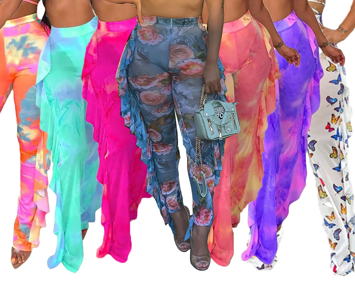 Trendy new arrivals women clothing mesh printing women's pants & trousers joggers pants printed women sweatpants beach pants, White/light blue/rose red/flower/pink/purple/blue and pink
Trendy new arrivals women clothing mesh printing women's pants & trousers joggers pants printed women sweatpants beach pants, White/light blue/rose red/flower/pink/purple/blue and pink