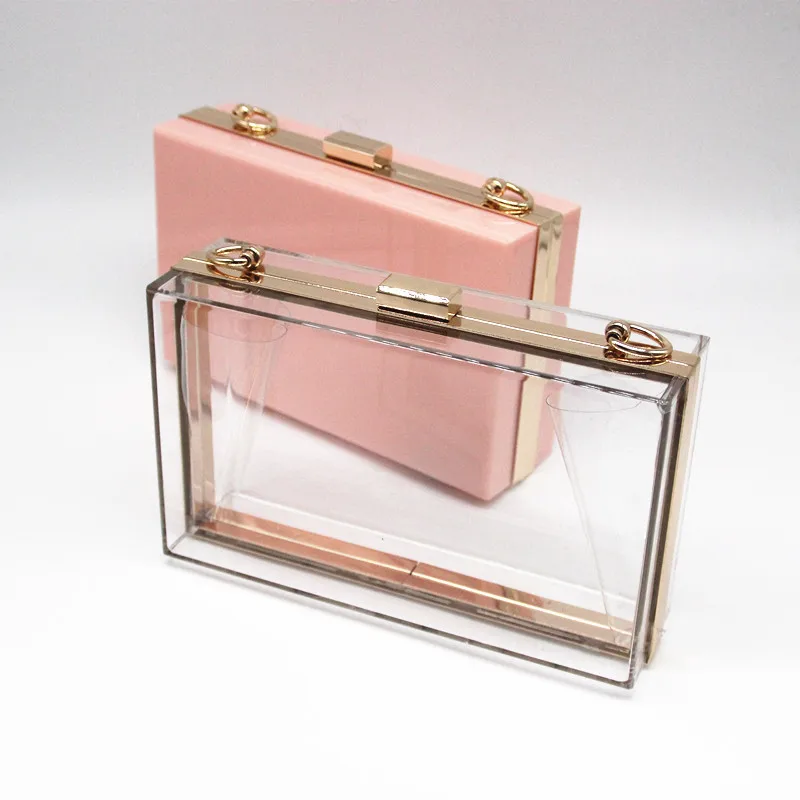 2021 New Fashion Wallet Ladies One Shoulder Pure Color Simple Acrylic Box Bag Transparent All-match Small Square Bag, As shown
2021 New Fashion Wallet Ladies One Shoulder Pure Color Simple Acrylic Box Bag Transparent All-match Small Square Bag, As shown