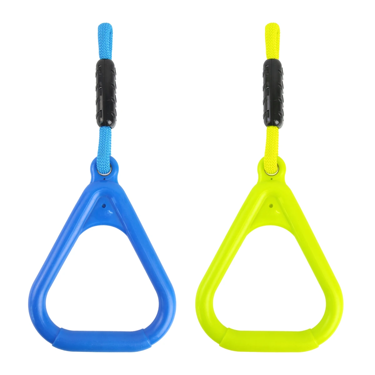 Colorful Triangles Gymnastic Rings for Kids Outdoor Backyard Play, Green,red,blue,yellow or customized
Colorful Triangles Gymnastic Rings for Kids Outdoor Backyard Play, Green,red,blue,yellow or customized