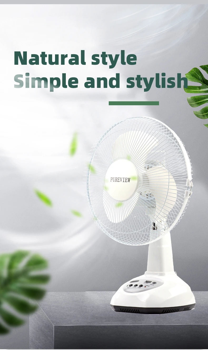 Charging Table Portable Fan, Solar, 6v, 8w - detail 6