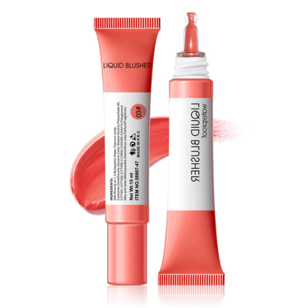 High Quality Low MOQ Face Cheek Liquid Blusher Makeup Vegan Organic Cream Liquid Blush
High Quality Low MOQ Face Cheek Liquid Blusher Makeup Vegan Organic Cream Liquid Blush