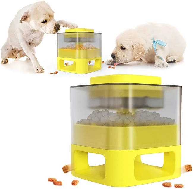 Food Feeder Treat Dispensing Dogs Toys to Slow Eating Button Pet Interactive Playing
Food Feeder Treat Dispensing Dogs Toys to Slow Eating Button Pet Interactive Playing