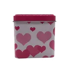 Highly cost effective square tin watch box packaging boxes for gift pack