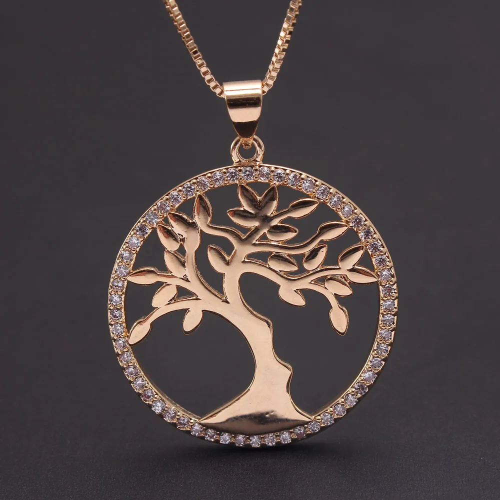 MHS.SUN Fashion Life Tree Pendant Chain Necklace Trendy Cubic Zircon Women/Girls Necklace For Gifts Charm Jewelry, Gold
MHS.SUN Fashion Life Tree Pendant Chain Necklace Trendy Cubic Zircon Women/Girls Necklace For Gifts Charm Jewelry, Gold