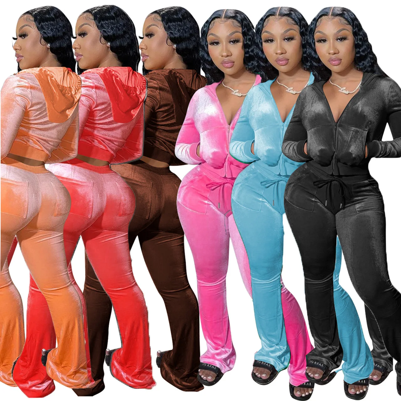 Women Sweatpants 2 Piece Velour Tracksuit Joggers Outfits Velvet Two Piece Pants Set Velvet 2 Piece Set
Women Sweatpants 2 Piece Velour Tracksuit Joggers Outfits Velvet Two Piece Pants Set Velvet 2 Piece Set