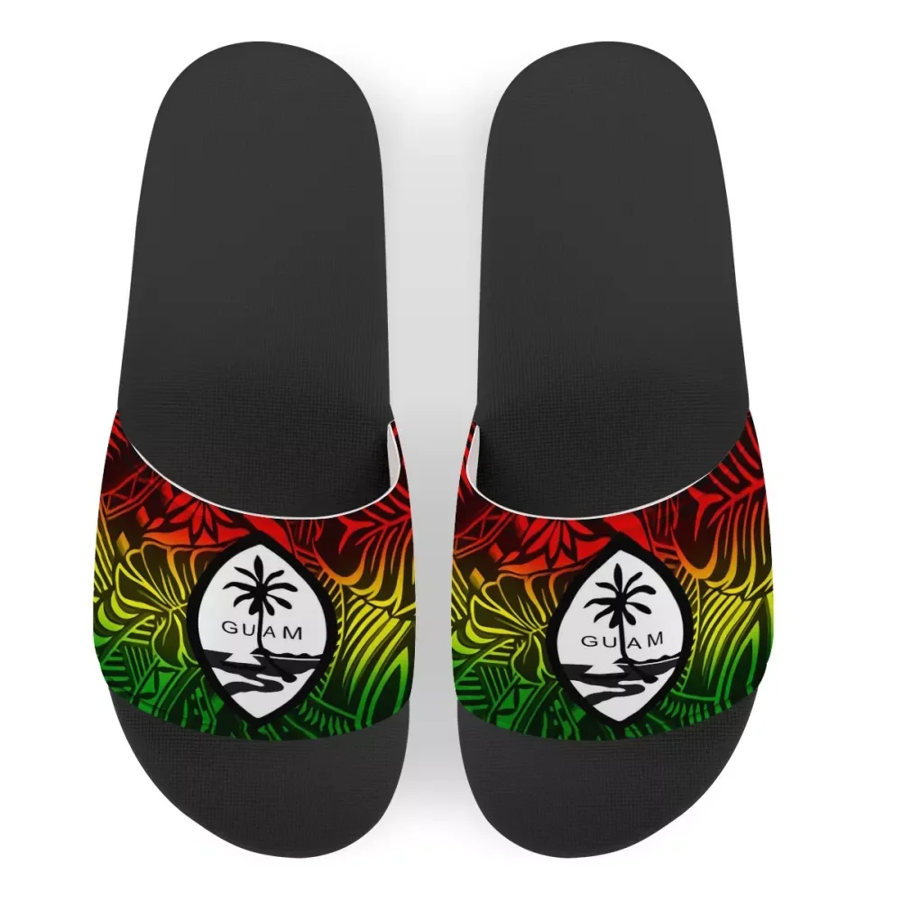 Reggae Design Fashion Ethnic Style Pattern Flat Slippers Polynesia Tribal GUAM Printing Custom Women Slippers Sandals For Beach, Customized color
Reggae Design Fashion Ethnic Style Pattern Flat Slippers Polynesia Tribal GUAM Printing Custom Women Slippers Sandals For Beach, Customized color