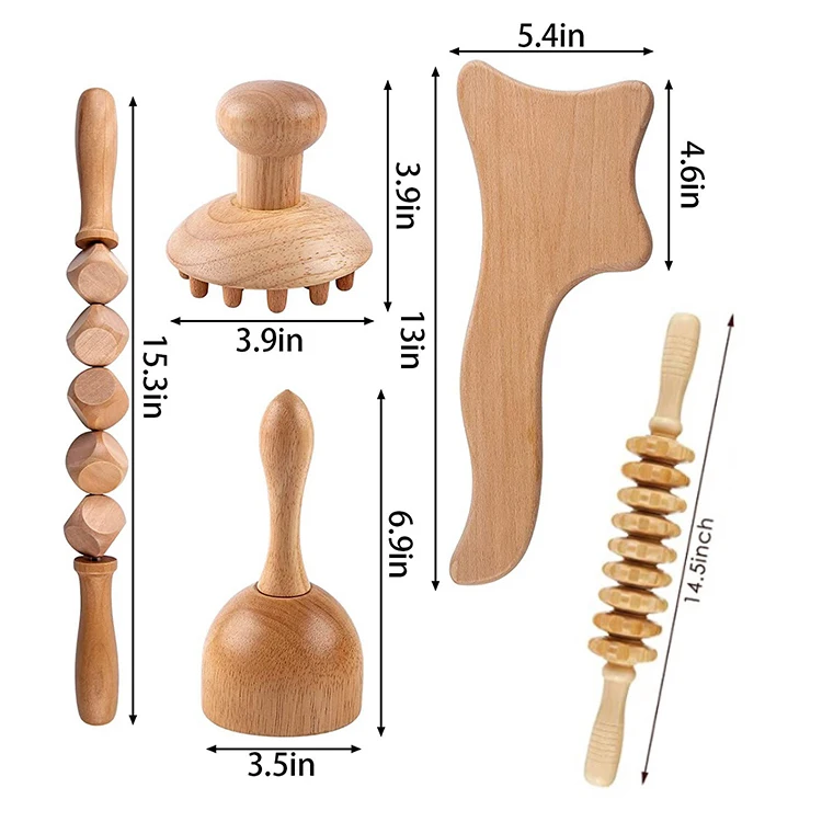 Maderotherapy Wooden Therapy Massage Tools Wooden roller Body Sculpting Tools to Release The Muscle Pain
Maderotherapy Wooden Therapy Massage Tools Wooden roller Body Sculpting Tools to Release The Muscle Pain