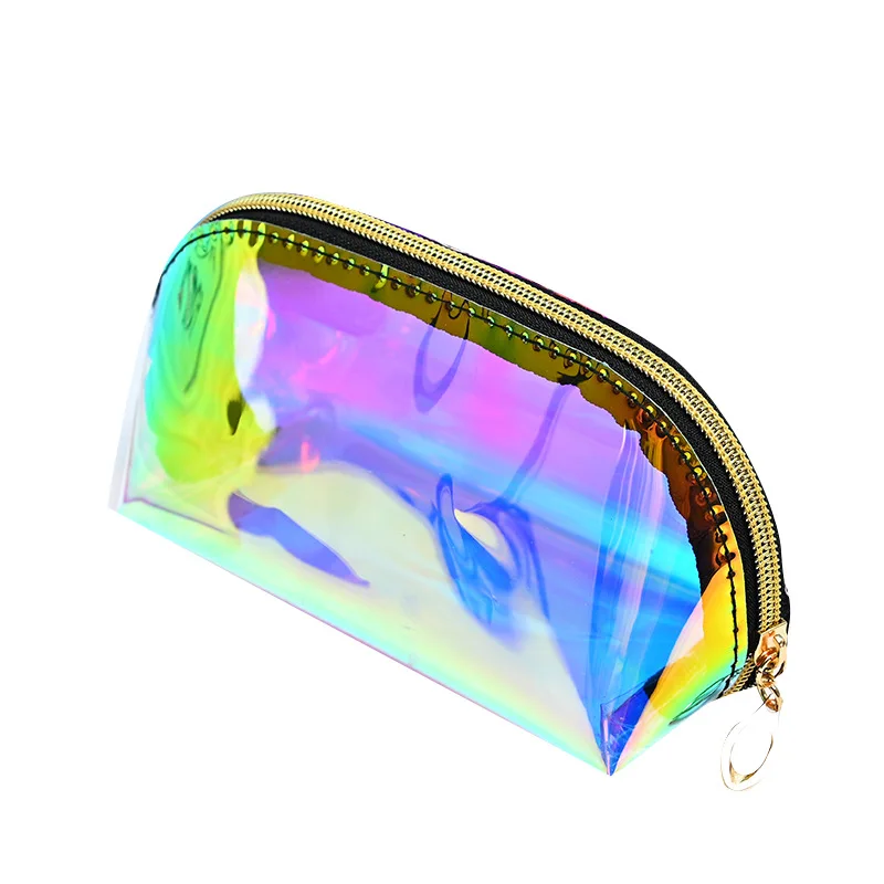 Very popular PVC laser material portable women's small and easy to carry cosmetics makeup storage bag
Very popular PVC laser material portable women's small and easy to carry cosmetics makeup storage bag