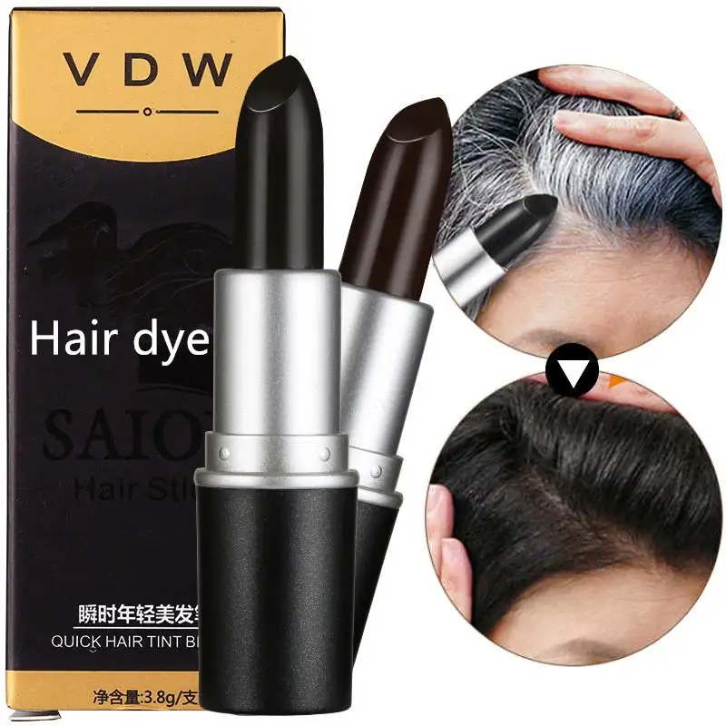 Hair Color Dye Pen Fast Temporary To Cover White Disposable DIY Hair Cream Disposable Hair Spray, Black,brown
Hair Color Dye Pen Fast Temporary To Cover White Disposable DIY Hair Cream Disposable Hair Spray, Black,brown