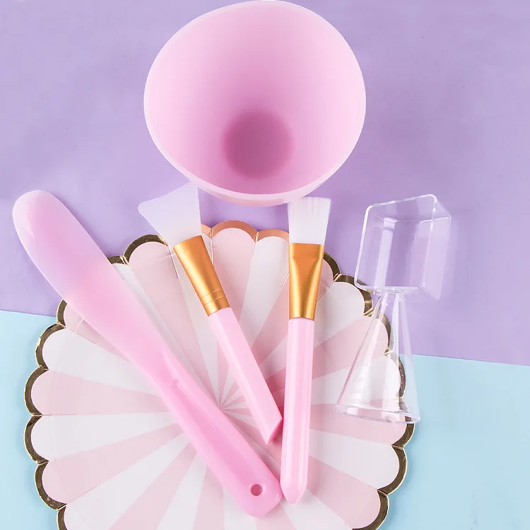 HZM 4 piece set Mask bowl set DIY water film tool beauty mask brush bar wholesale High Quality silicone Brush Mask Beauty Salon, Customized
HZM 4 piece set Mask bowl set DIY water film tool beauty mask brush bar wholesale High Quality silicone Brush Mask Beauty Salon, Customized