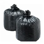 HDPE / LDPE PE material Big size heavy duty black garbage bag
