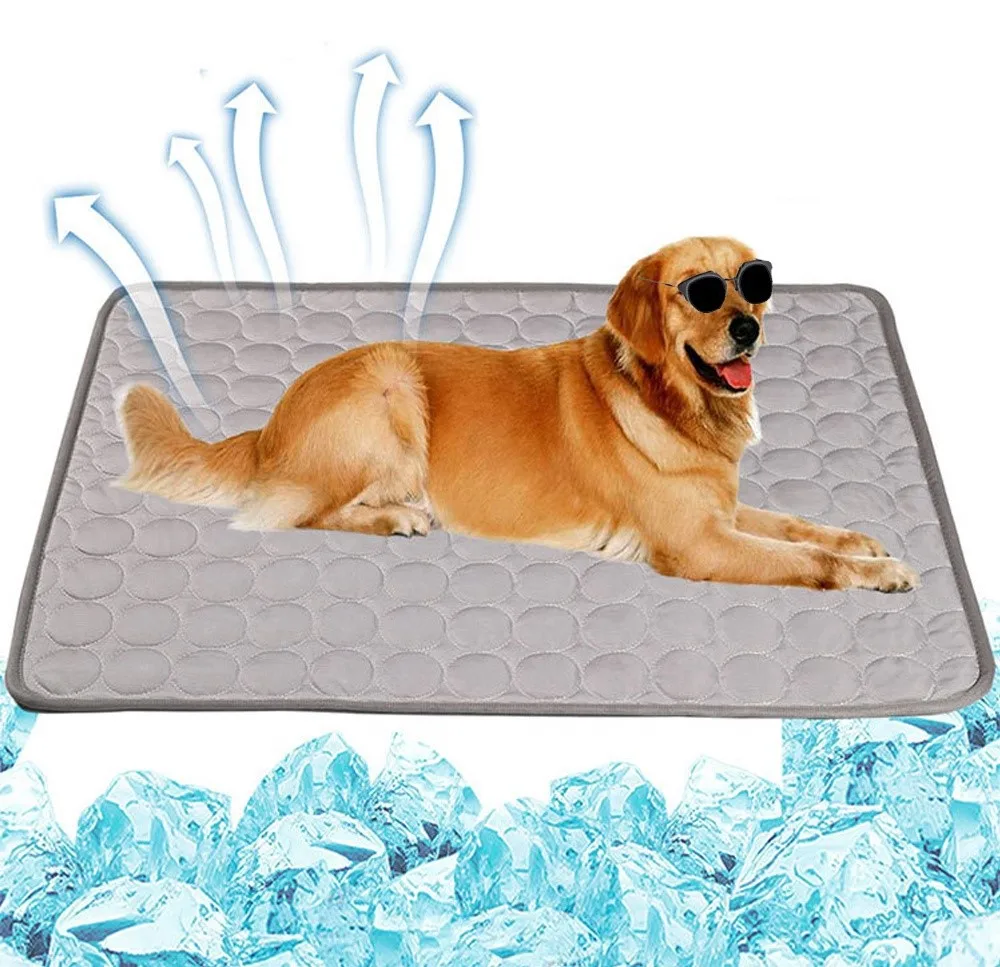 Summer dog and cat cool mat washable, reusable summer Pet Cooling Mat, Blue, brown, pink, light blue, gray
Summer dog and cat cool mat washable, reusable summer Pet Cooling Mat, Blue, brown, pink, light blue, gray