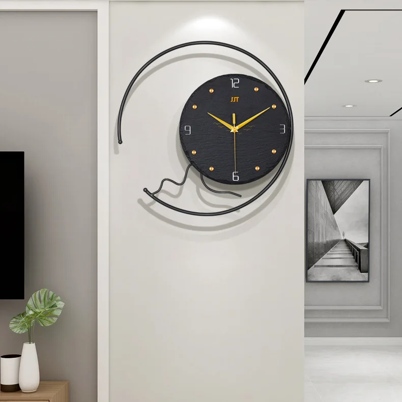 Modern Minimalist Round Time Clock Creative Art Craft Battery Quartz Wall Mounted Clock
Modern Minimalist Round Time Clock Creative Art Craft Battery Quartz Wall Mounted Clock