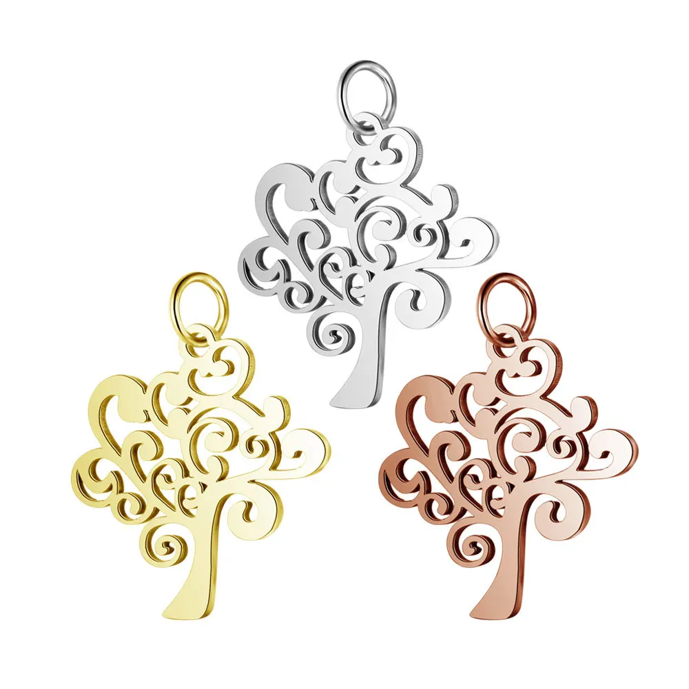 Stainless Steel Fully Polished Laser Cutting Hollow Out Tree Of Life Pendant Charm Jewelry
Stainless Steel Fully Polished Laser Cutting Hollow Out Tree Of Life Pendant Charm Jewelry