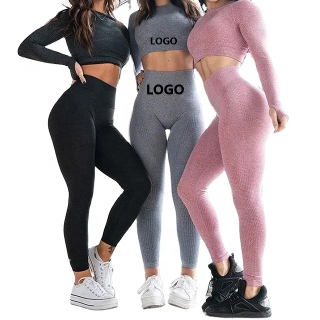 3PCS Yoga Set Vital Seamless Leggings Sports Bra+Long Sleeve Crop Top+Women Running Gym Leggings High Waist Fitness Sports Suit, Multi
3PCS Yoga Set Vital Seamless Leggings Sports Bra+Long Sleeve Crop Top+Women Running Gym Leggings High Waist Fitness Sports Suit, Multi