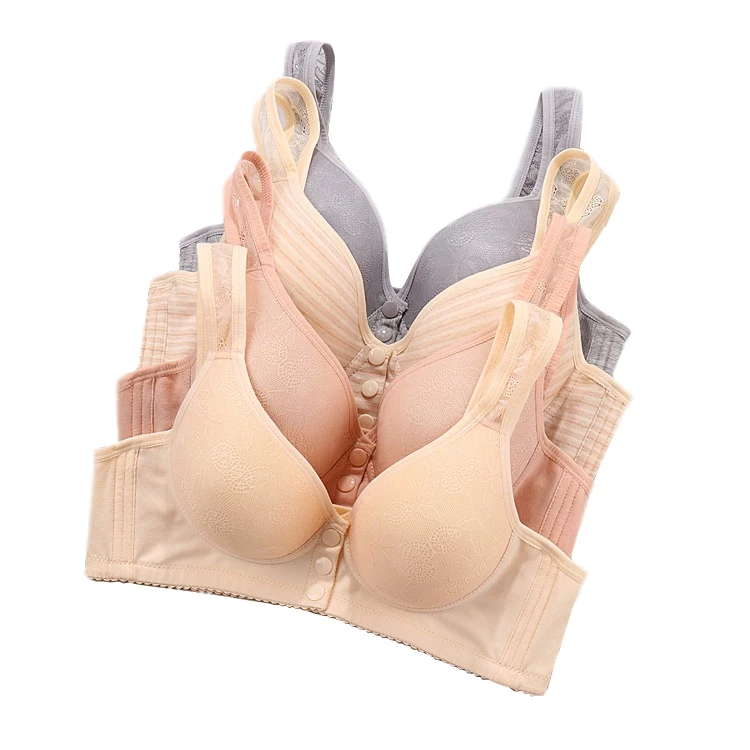 Plus Size Comfortable Maternity Underwear Women Elderly Nursing Bra, Skin color, gray, khaki, skin stripes
Plus Size Comfortable Maternity Underwear Women Elderly Nursing Bra, Skin color, gray, khaki, skin stripes