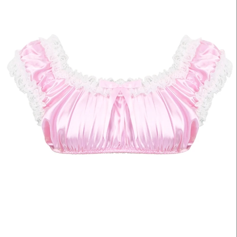Hot Sissy Training Bra Scoop Neck Sleeveless Cross Dresser Crop Top Satin Sissy Lingerie For Men
Hot Sissy Training Bra Scoop Neck Sleeveless Cross Dresser Crop Top Satin Sissy Lingerie For Men