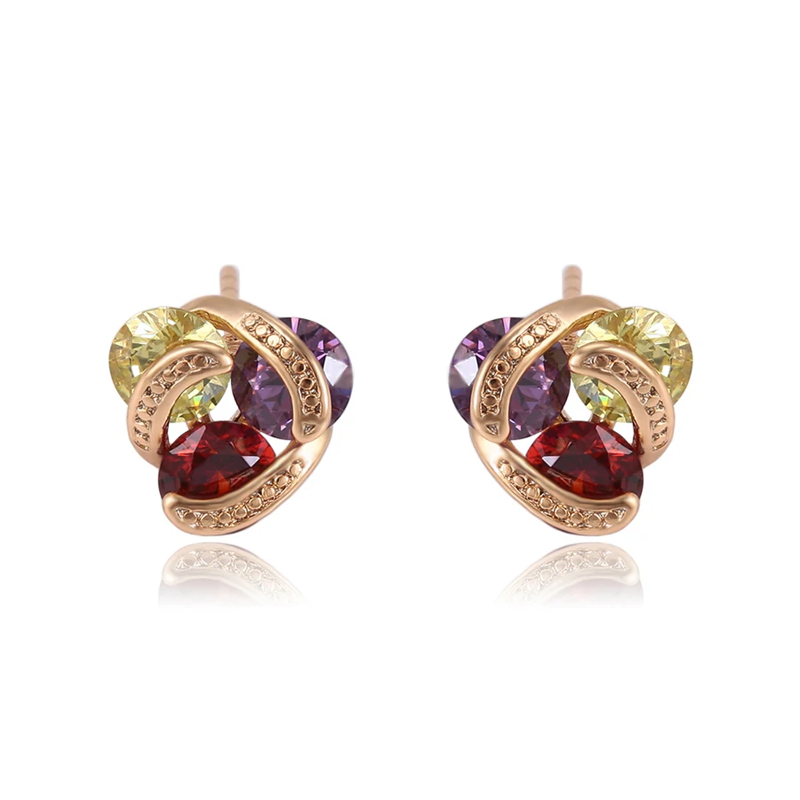 95006 xuping high quality New design elegant fashion ladies jewelry special shape three gemstone stud earrings
95006 xuping high quality New design elegant fashion ladies jewelry special shape three gemstone stud earrings