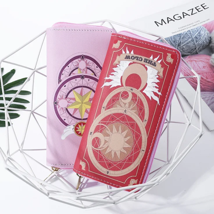 New Anime Cartoon Show Mocha Sakura Little Fairy Wallet Cute Student Clutch, Multicolor
New Anime Cartoon Show Mocha Sakura Little Fairy Wallet Cute Student Clutch, Multicolor