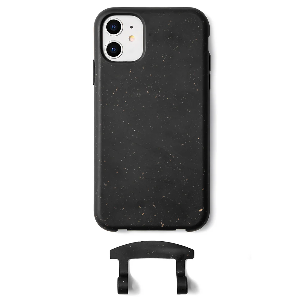 Keep your hand free Eco friendly case Sustainable Crossbody Phone Case Compostable Detachable phone case for 11 pro max, White,green,black or custom
Keep your hand free Eco friendly case Sustainable Crossbody Phone Case Compostable Detachable phone case for 11 pro max, White,green,black or custom