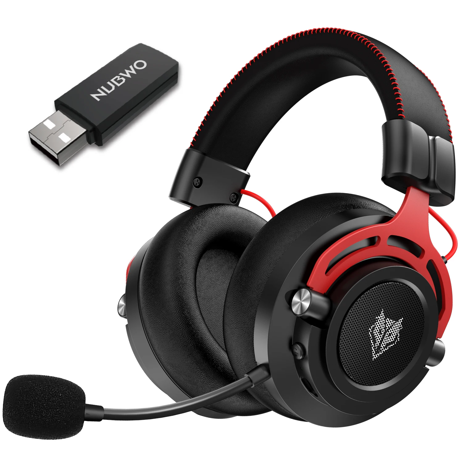 In stock Nubow G03 2.4GHz 3D Surround Sound Gaming Headset Better for PC Gamer 3.5mm Bass Game Headset, Black
In stock Nubow G03 2.4GHz 3D Surround Sound Gaming Headset Better for PC Gamer 3.5mm Bass Game Headset, Black