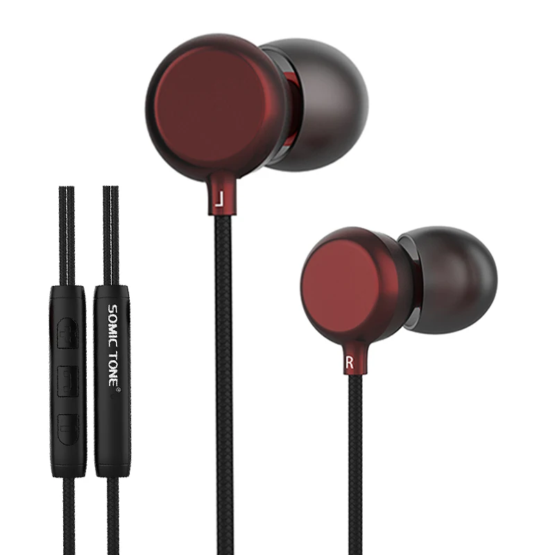 High Quality Wired Eearphone Sports Stereo In-Ear Earbdus Headphones with Mic for Huawei Mobile Xiaomi Cell 3.5mm Cellphone
High Quality Wired Eearphone Sports Stereo In-Ear Earbdus Headphones with Mic for Huawei Mobile Xiaomi Cell 3.5mm Cellphone