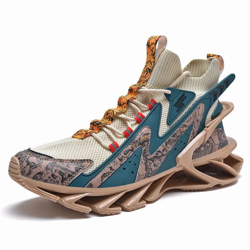Hot Sale High Top Blade Sole Sneakers Breathable Outdoor Sports Shoes Fashion Comfortable Men's Running Shoes, Black, white,apricot
Hot Sale High Top Blade Sole Sneakers Breathable Outdoor Sports Shoes Fashion Comfortable Men's Running Shoes, Black, white,apricot